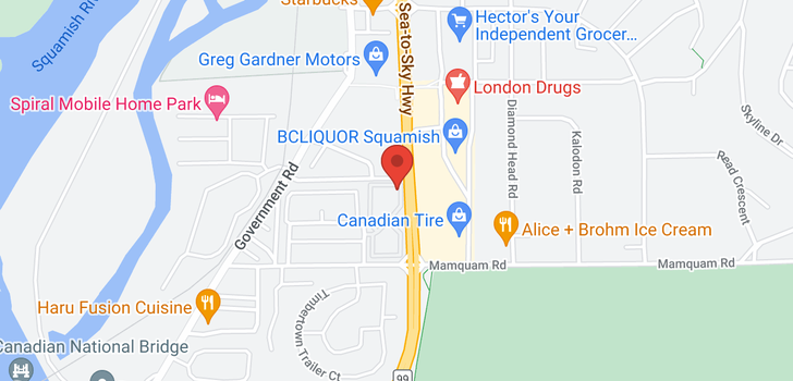 map of E304 40180 WILLOW CRESCENT